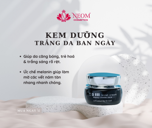 Kem dưỡng trắng da GS III